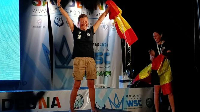 Malen Sart, la primera española que se proclama campeona del mundo de pesca submarina Malen Sart, la primera española que se proclama campeona del mundo de pesca submarina