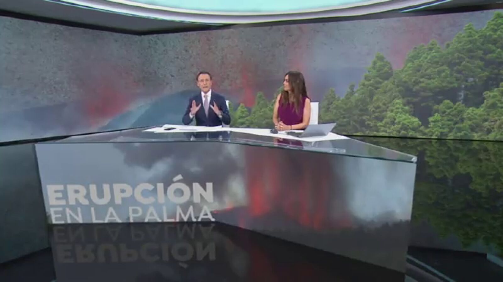 'Una semana en erupción': programa especial informativo de Antena 3 Noticias sobre el volcán de La Palma