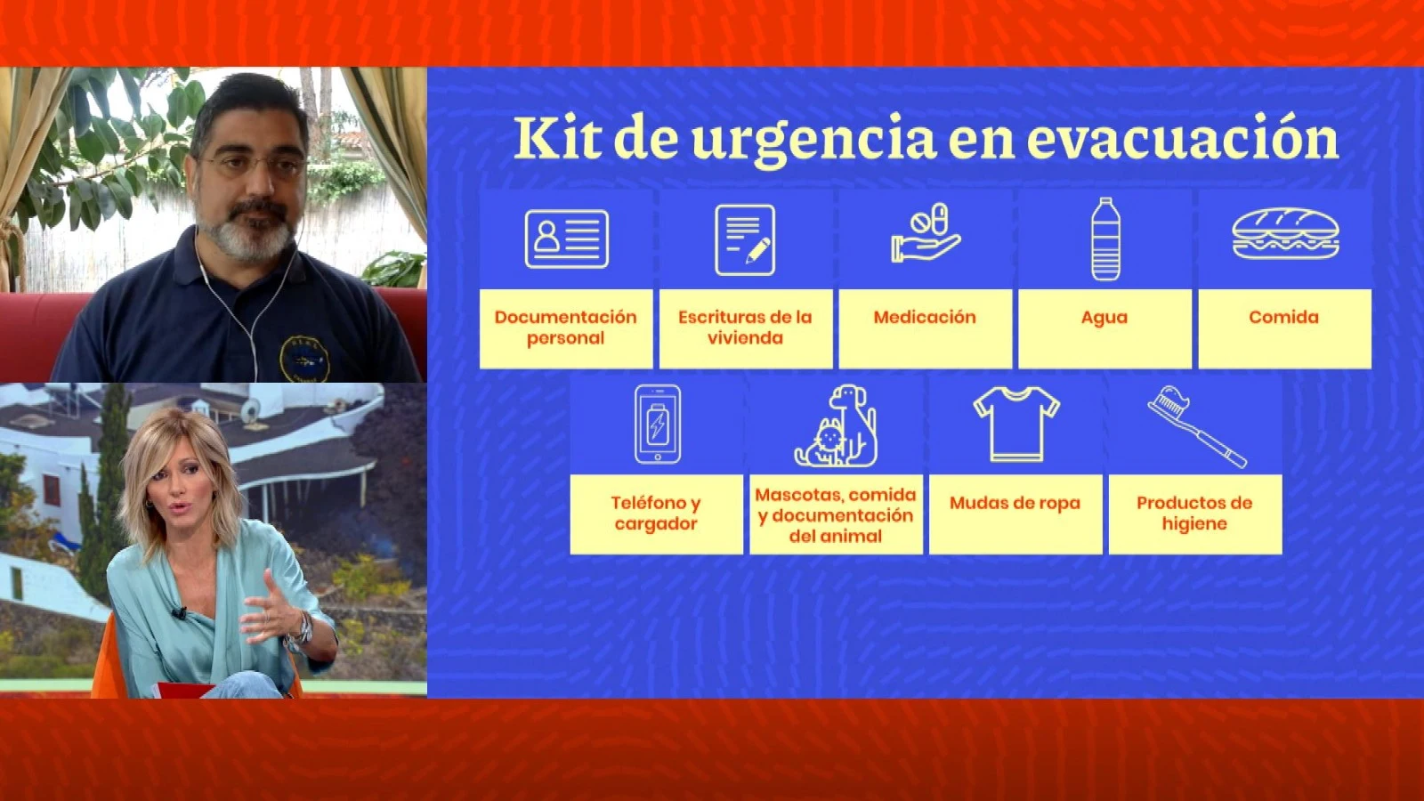 Qu&eacute; llevarnos si nos evacuan de nuestra casa.