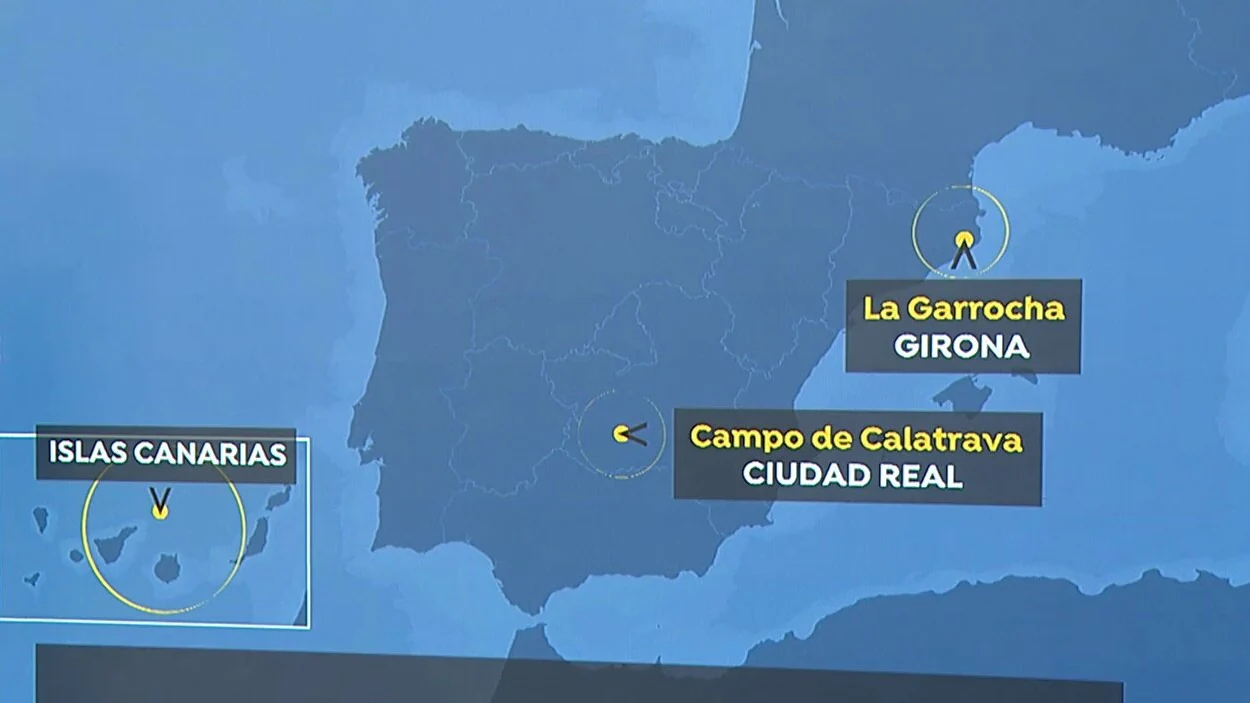 Zonas de riesgo Espa&ntilde;a