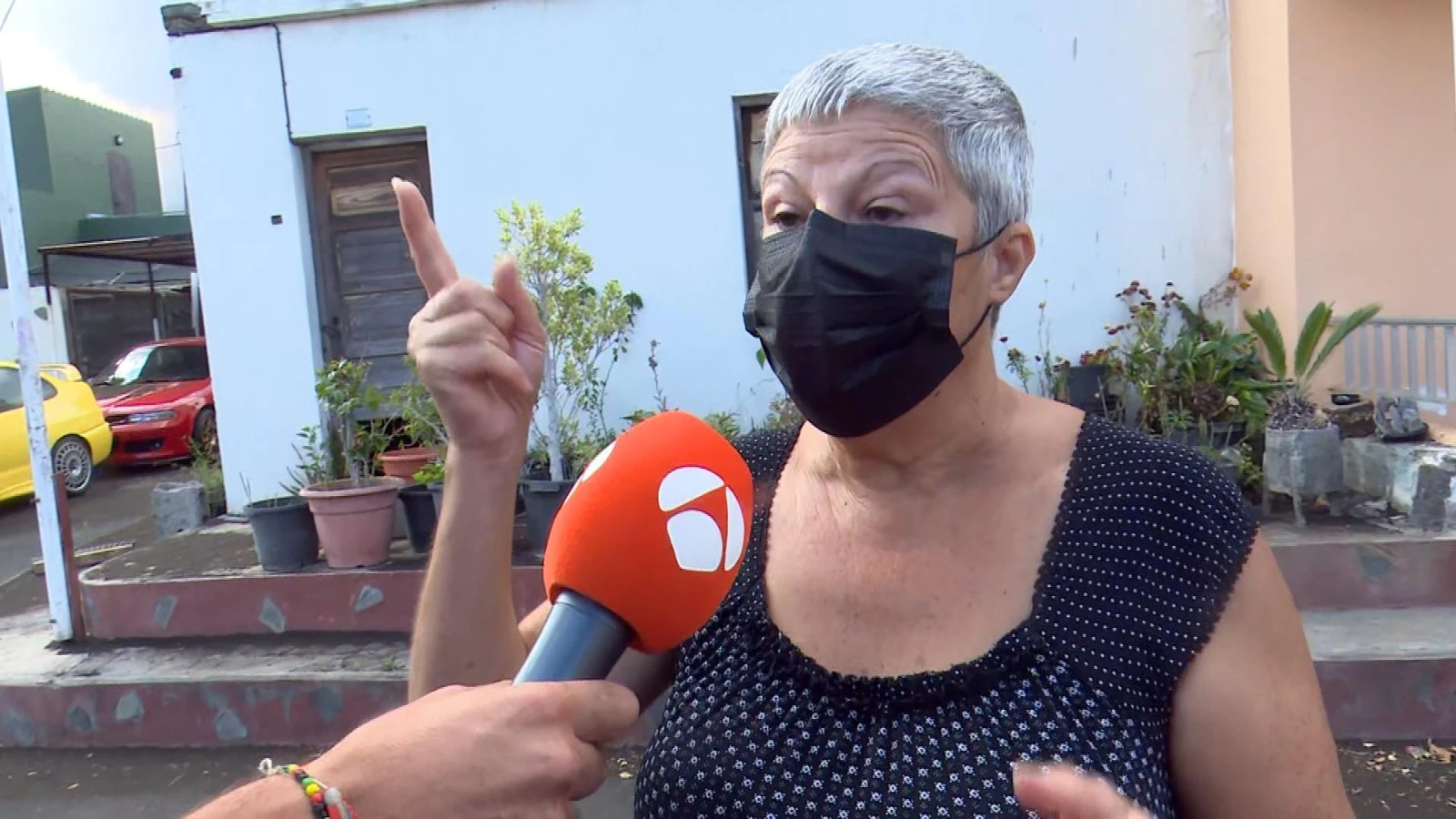 Solidaridad en la isla.