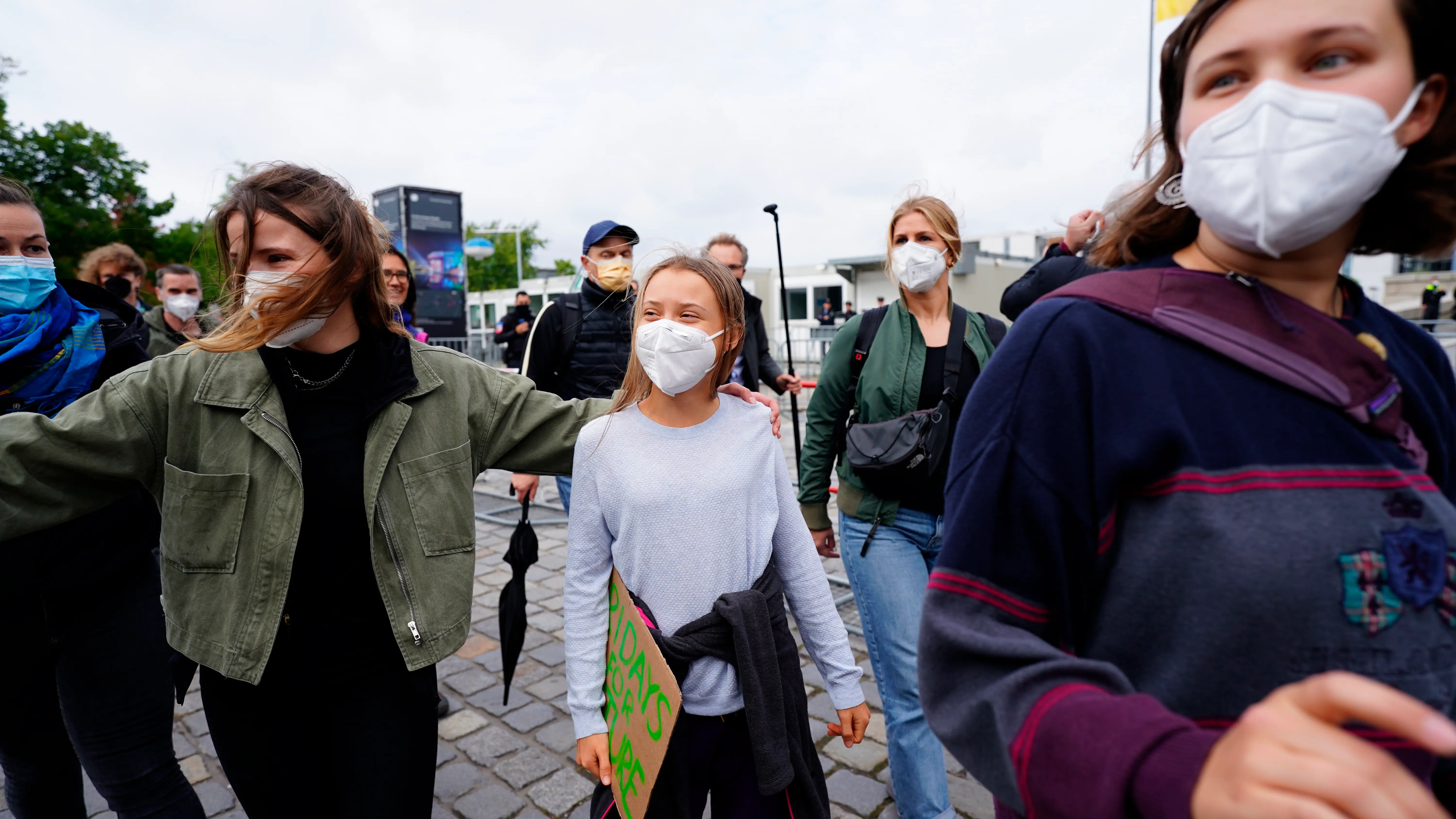Greta Thunberg, en Berlín para presionar sobre la emergencia climática Greta Thunberg, en Berlín para presionar sobre la emergencia climática