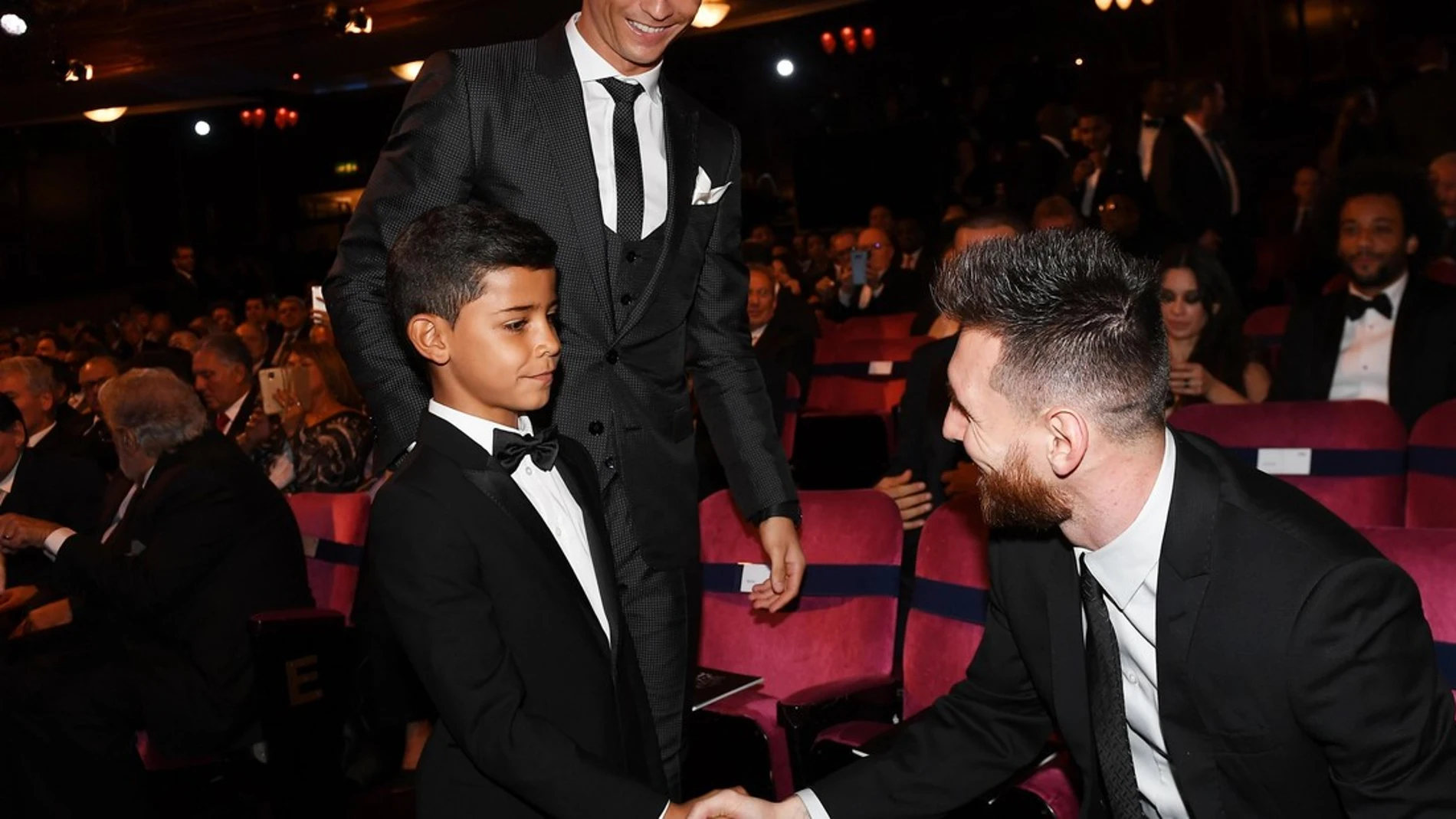Cristiano Ronaldo Jr, al conocer a Leo Messi: &quot;No es ese, es muy bajito&quot;