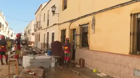 La DANA deja destrozos en Lepe y en la provincia de Ávila La DANA deja destrozos en Lepe y en la provincia de Ávila