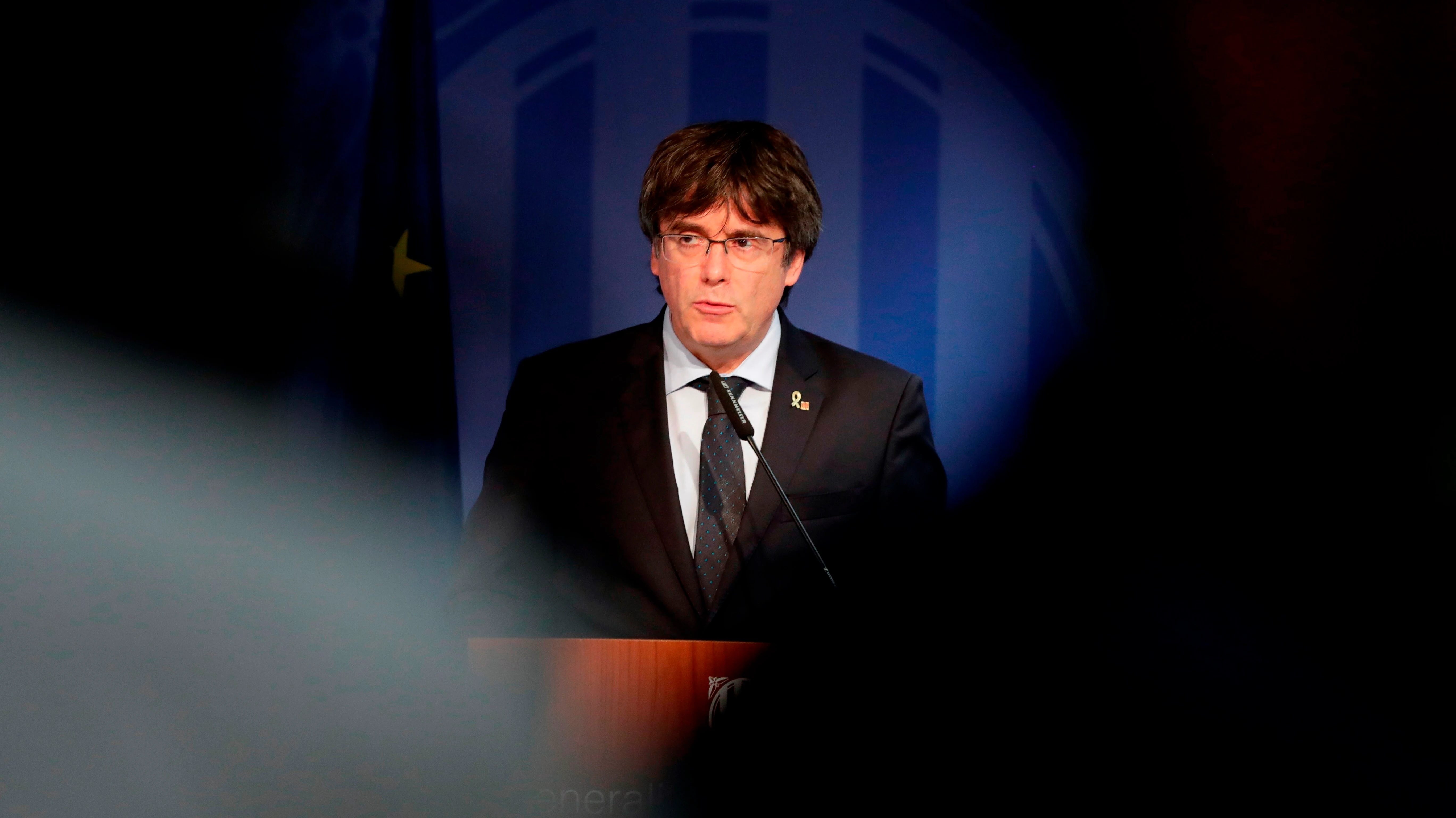 El expresidente catalán Carles Puigdemont El expresidente catalán Carles Puigdemont