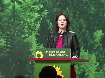 Annalena Baerbock, la candidata de los Verdes a la Cancillería alemana en las elecciones Annalena Baerbock, la candidata de los Verdes a la Cancillería alemana en las elecciones