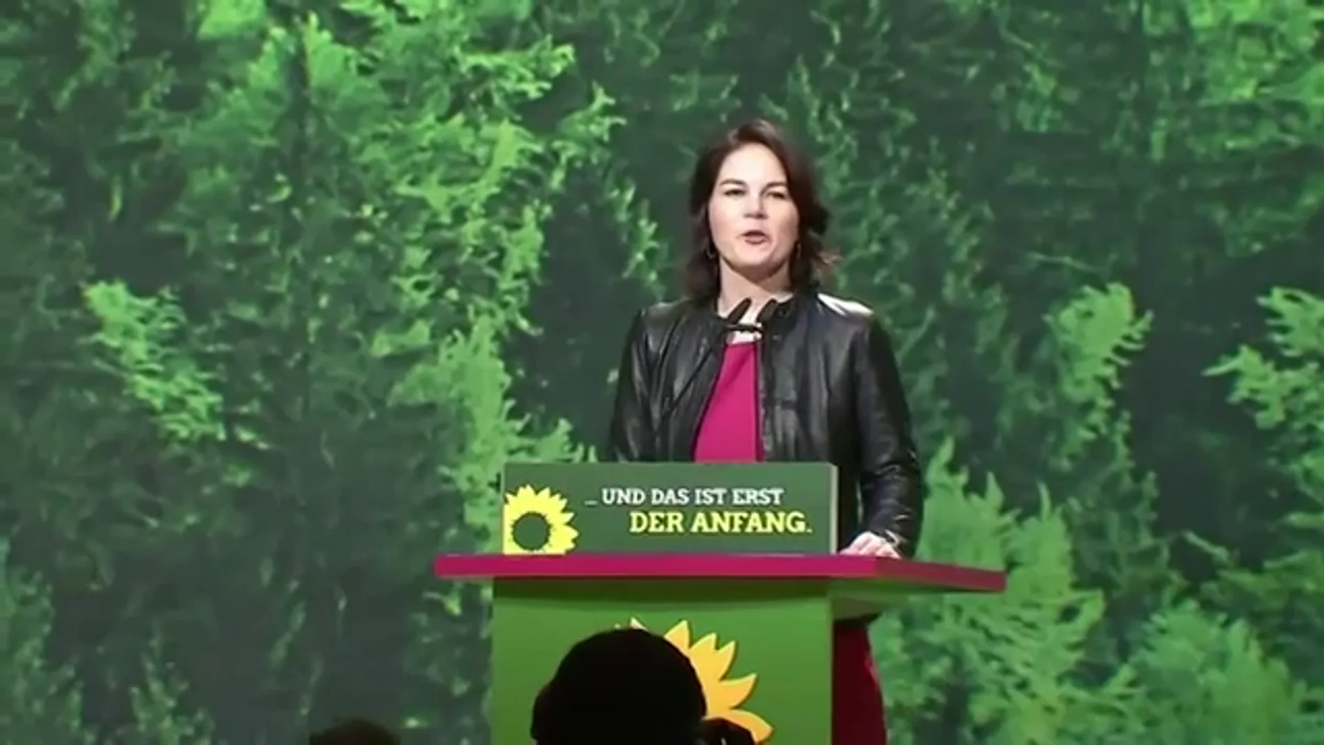 Annalena Baerbock, la candidata de los Verdes a la Cancillería alemana en las elecciones 