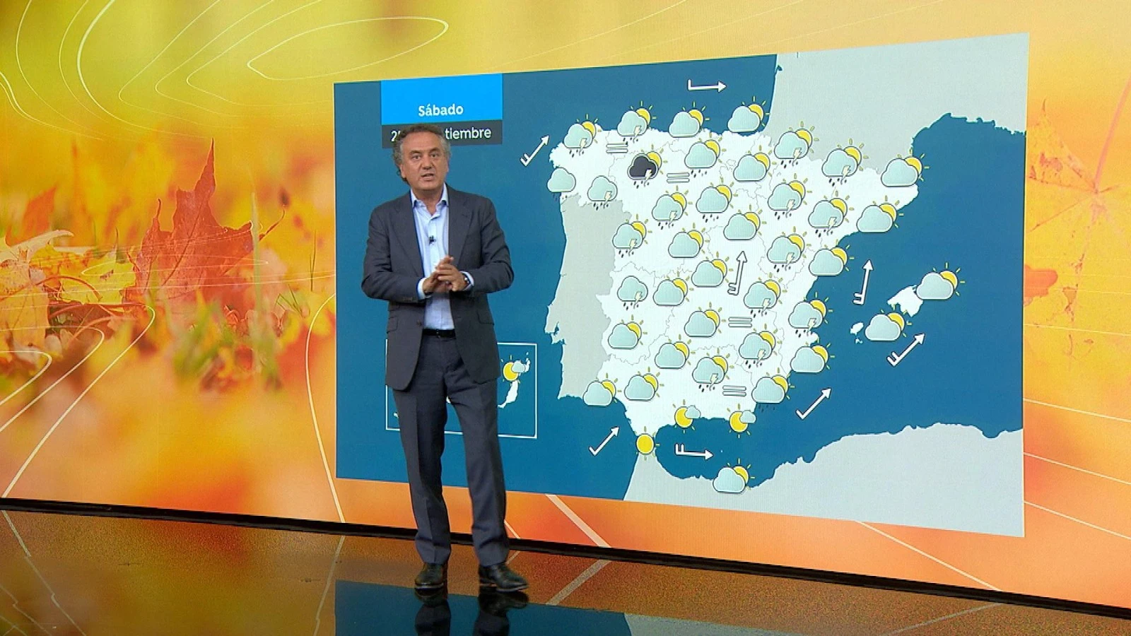 Roberto Brasero, previsi&oacute;n del tiempo