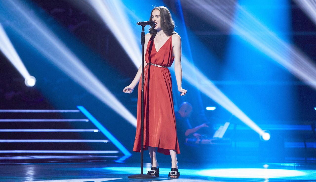 Leire Medina canta &lsquo;They just keep moving the line&rsquo; en las Audiciones a ciegas de &lsquo;La Voz&rsquo;