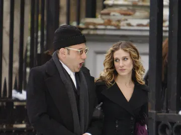 Sarah Jessica Parker y Willie Garson en 'Sexo en Nueva York' Sarah Jessica Parker y Willie Garson en 'Sexo en Nueva York'