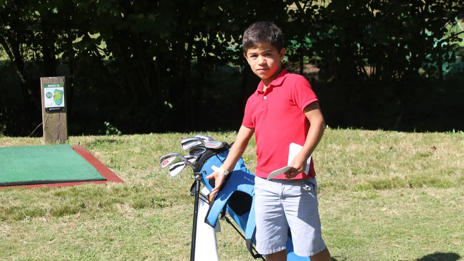 El gallego Mart&iacute;n Docabo se proclama campe&oacute;n de Espa&ntilde;a de Pitch and Putt con 9 a&ntilde;os