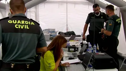 Puesto de mando avanzado en El Paso, La Palma Puesto de mando avanzado en El Paso, La Palma