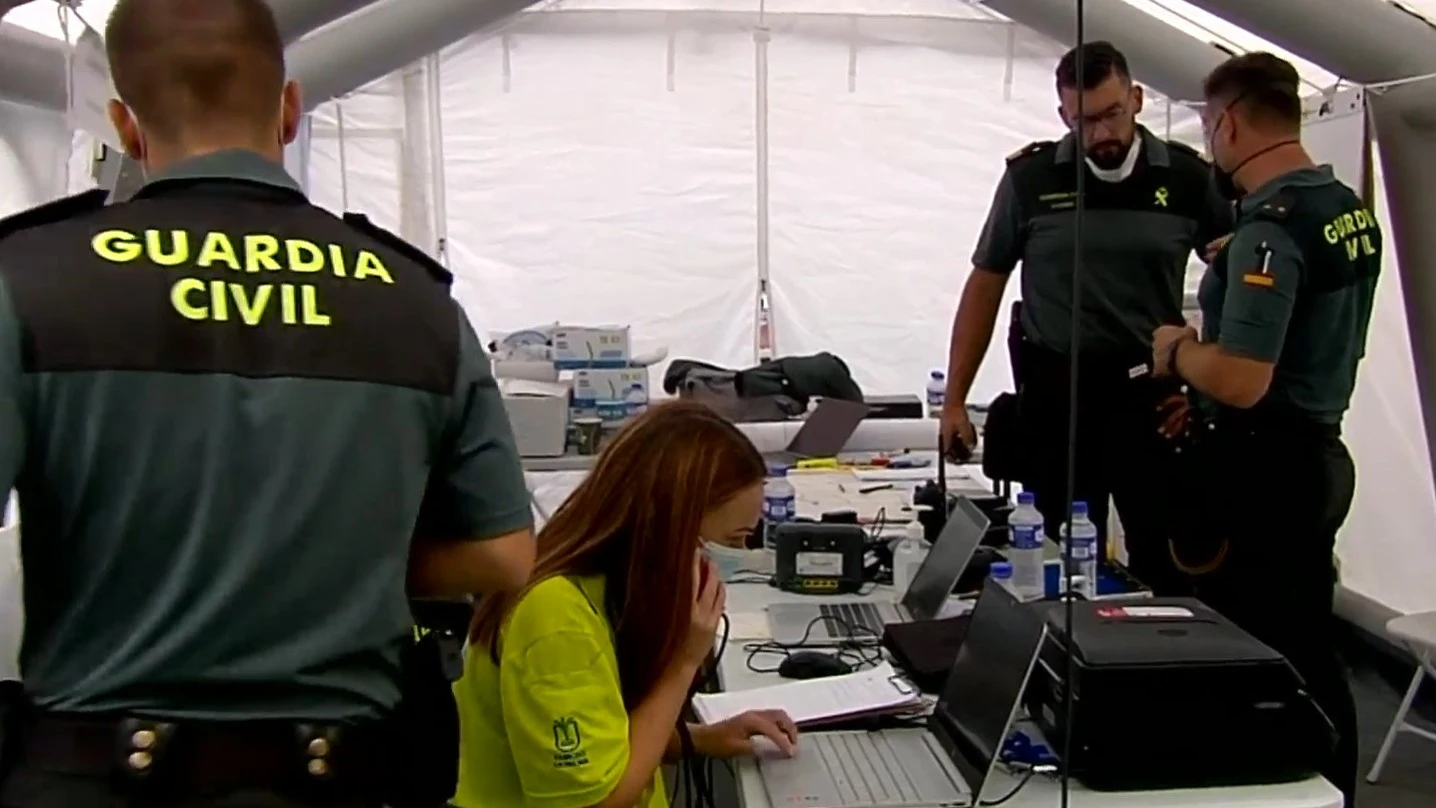 Puesto de mando avanzado en El Paso, La Palma Puesto de mando avanzado en El Paso, La Palma