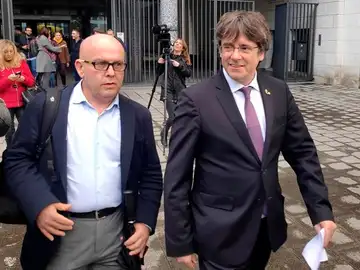 Imagen de archivo de Carles Puigdemont y Gonzalo Boye Imagen de archivo de Carles Puigdemont y Gonzalo Boye