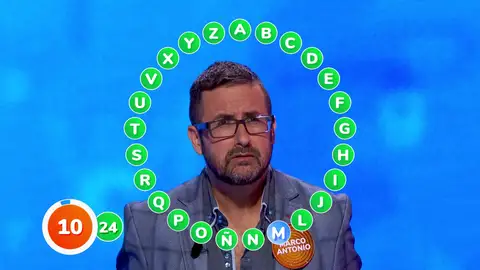 ¡Marco Antonio, a una letra del bote! ¿Completará ‘El Rosco’ de ‘Pasapalabra’? Mejores momentos | 24 de septiembre