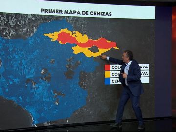 Roberto Brasero explica las coladas de lava