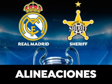 Alineación del Real Madrid hoy contra el Sheriff Tiraspol en el partido de la Champions League