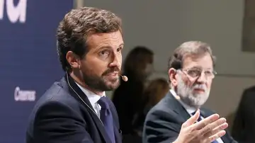 Mariano Rajoy, convencido de que Pablo Casado ganará las elecciones para "arreglar lo que otros desarreglaron" Mariano Rajoy, convencido de que Pablo Casado ganará las elecciones para "arreglar lo que otros desarreglaron"