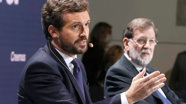 Mariano Rajoy, convencido de que Pablo Casado ganará las elecciones para "arreglar lo que otros desarreglaron" Mariano Rajoy, convencido de que Pablo Casado ganará las elecciones para "arreglar lo que otros desarreglaron"
