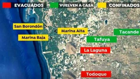 Evacuados La Palma Evacuados La Palma