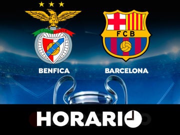 Benfica - Barcelona: Horario y dónde ver el partido de la Champions League en directo