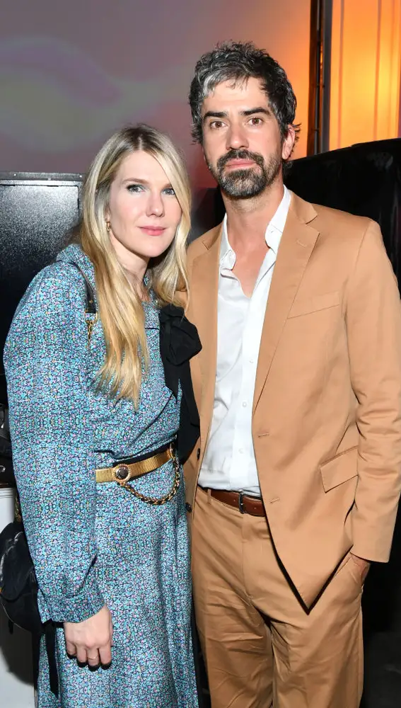 Lily Rabe y su marido, Hamish Linklater