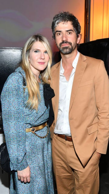 Lily Rabe y su marido, Hamish Linklater