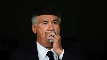 El entrenador del Real Madrid, Carlo Ancelotti El entrenador del Real Madrid, Carlo Ancelotti