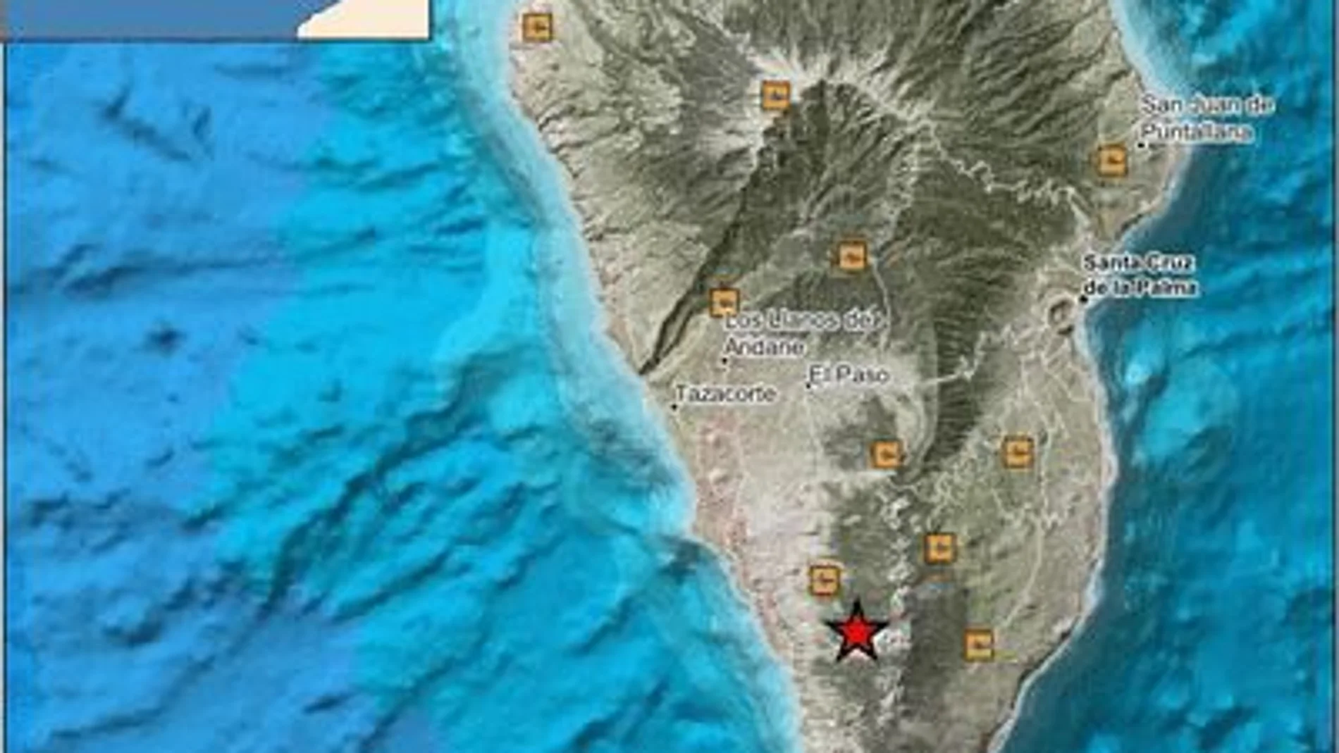 Más de una veintena de terremotos en Fuencaliente, La Palma