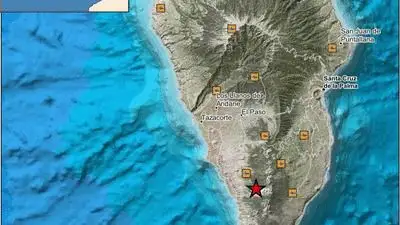 Más de una veintena de terremotos en Fuencaliente, La Palma Más de una veintena de terremotos en Fuencaliente, La Palma