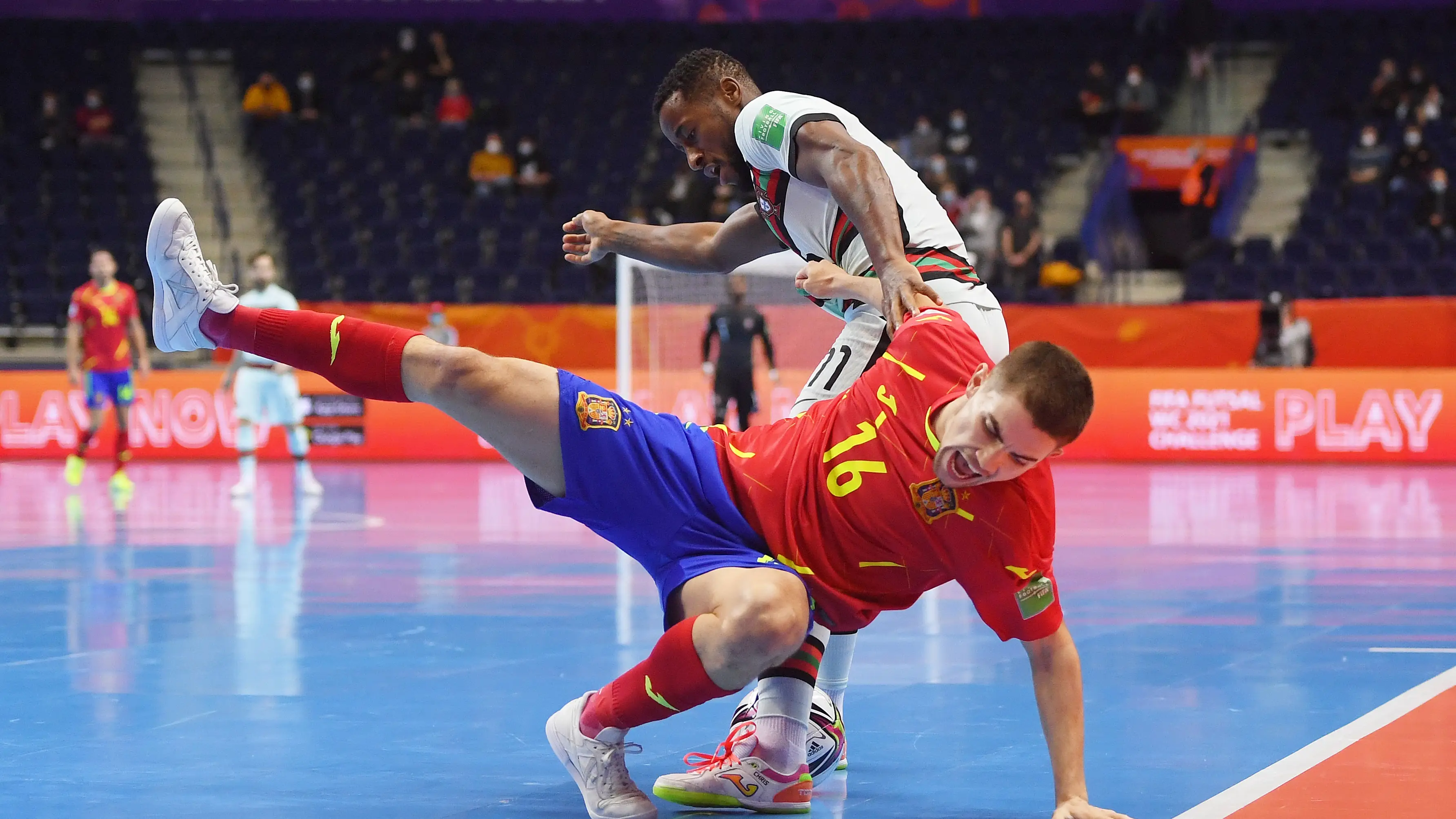Espa&ntilde;a cae eliminada ante Portugal en el Mundial de F&uacute;tbol Sala
