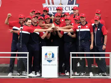 Estados Unidos arrasa a Europa en la Ryder Cup y avisa: "Esta es una nueva era" Estados Unidos arrasa a Europa en la Ryder Cup y avisa: "Esta es una nueva era"