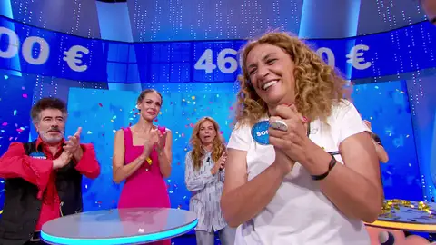 La reacción de Sofía al lograr el bote de 'Pasapalabra' La reacción de Sofía al lograr el bote de 'Pasapalabra'