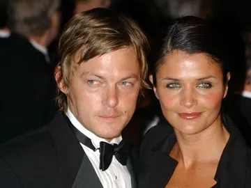 Norman Reedus y Helena Christensen Norman Reedus y Helena Christensen