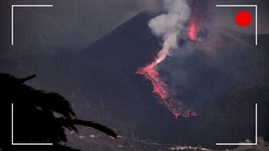 El avance de la colada de lava del volcán de La Palma, las cenizas y la calidad del aire de la isla, streaming en directo