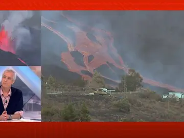 Así ha evolucionado el volcán en las últimas horas. Así ha evolucionado el volcán en las últimas horas.