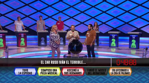 Los ‘Libérrimos’ en busca de abrir distancia con los ‘Pedaló’, ¿acertarán la pregunta sobre Iván el Terrible? Mejores momentos | 29 septiembre