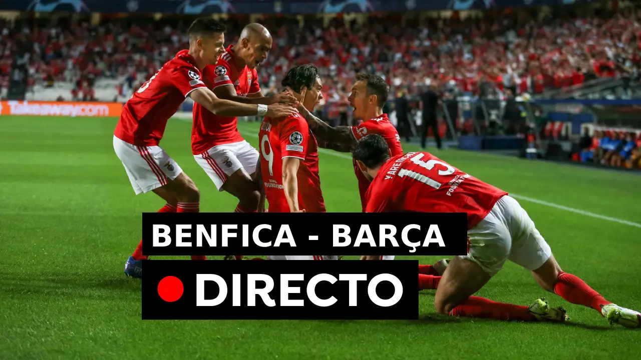 Resultado del Benfica - Barcelona hoy, en directo. Partido de la Champions League Resultado del Benfica - Barcelona hoy, en directo. Partido de la Champions League