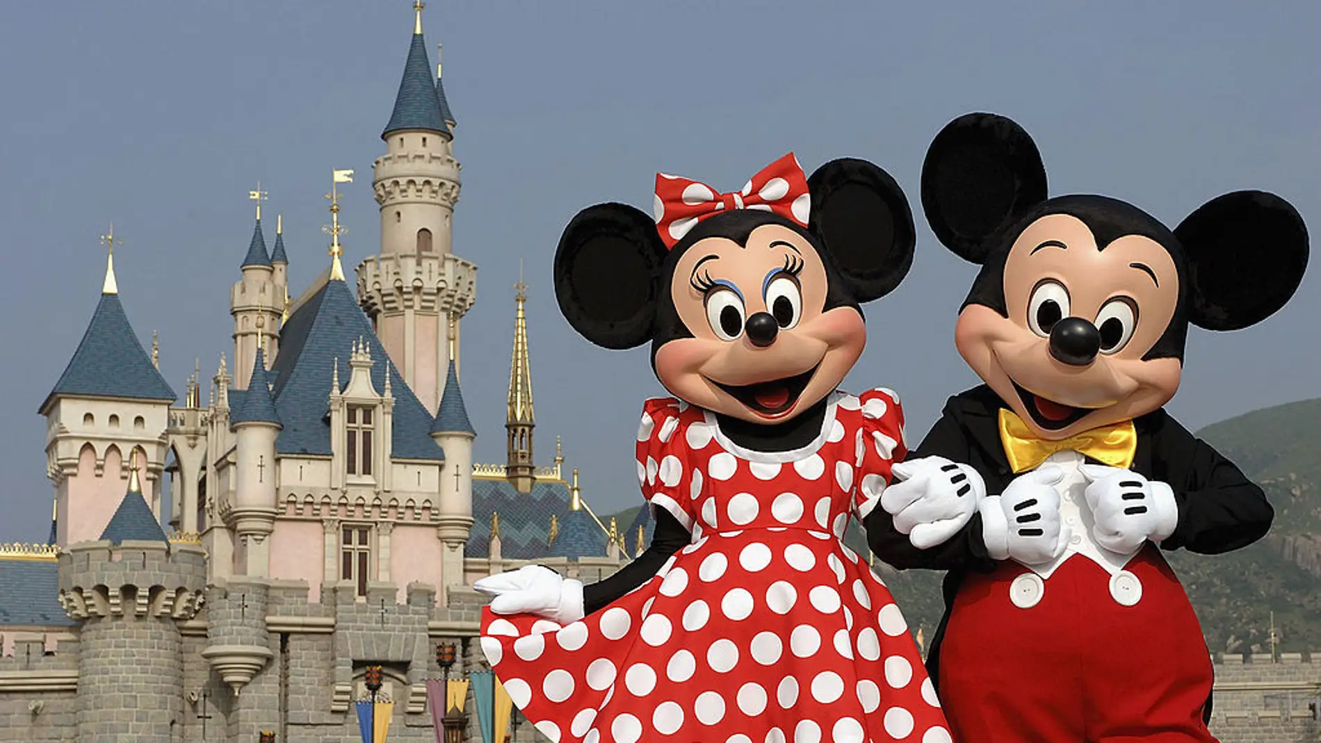 Minnie y Mickey en Disneyland