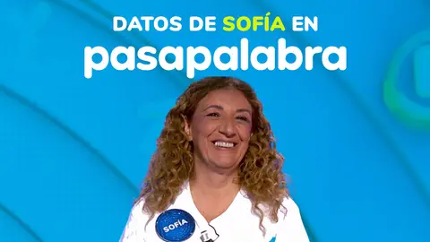 La trayectoria de Sofía en datos: 62 programas para llevarse el bote de 'Pasapalabra' La trayectoria de Sofía en datos: 62 programas para llevarse el bote de 'Pasapalabra'