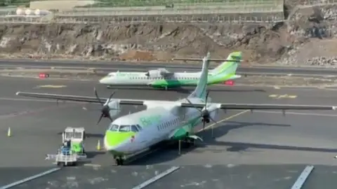 Aviones aeropuerto La Palma Aviones aeropuerto La Palma