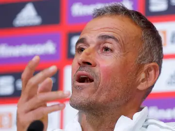 Luis Enrique: "Podría ser pronto para Gavi, pero la edad no me importa" Luis Enrique: "Podría ser pronto para Gavi, pero la edad no me importa"