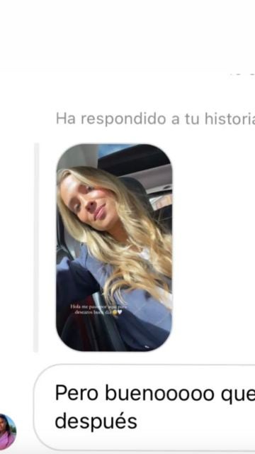 María Pombo muestra las pruebas del malentendido