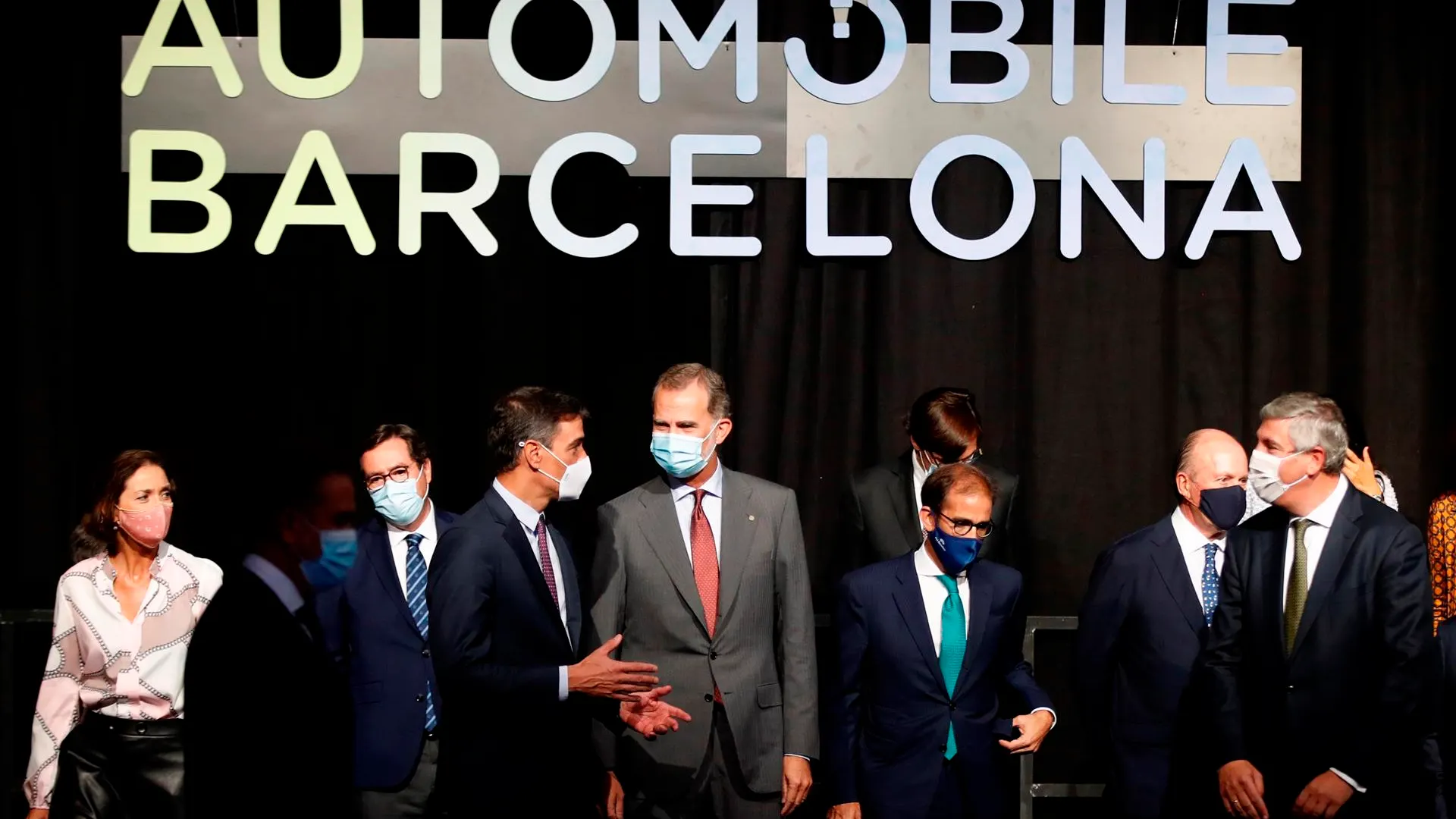 Pedro S&aacute;nchez y Felipe XI Automobile Barcelona