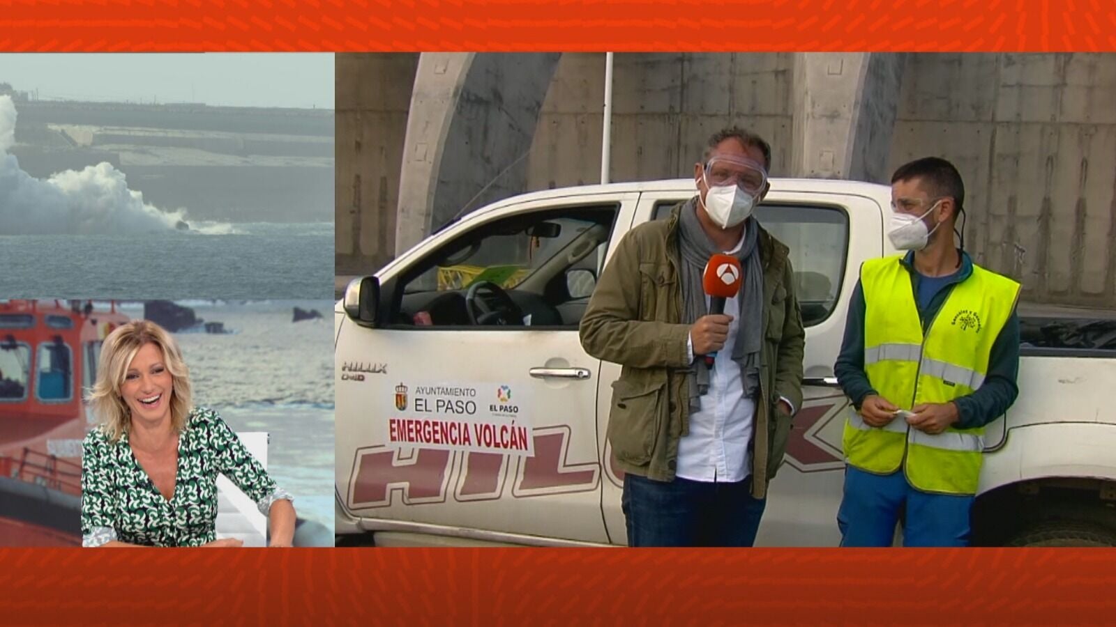 Susanna Griso cuenta lo que no se vio cuando informaba del volcán de La Palma: 