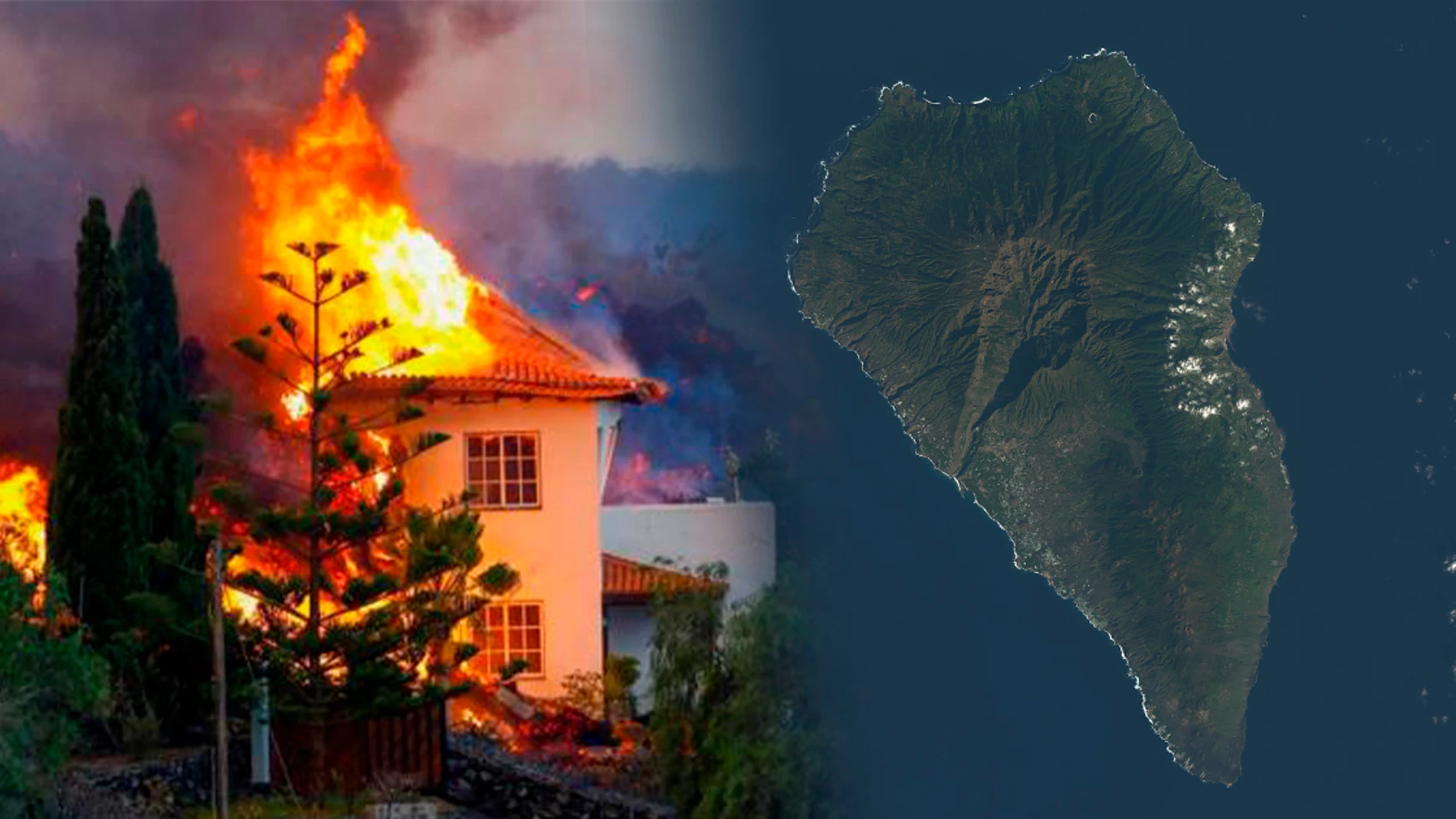 Consulta en este mapa interactivo las propiedades destruidas o dañadas por la erupción del volcán de La Palma