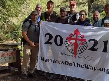 Soldados de Afganistán e Irak peregrinando a Santiago Soldados de Afganistán e Irak peregrinando a Santiago