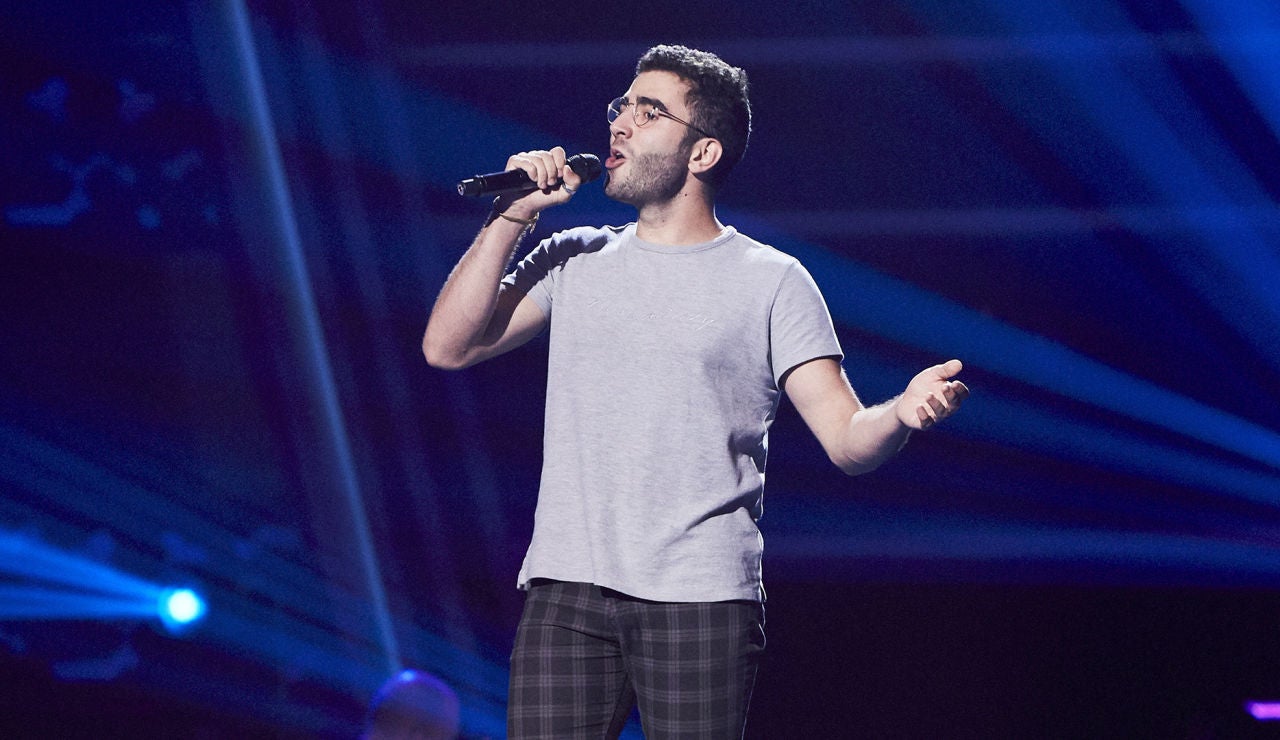 Daniel Gómez canta ‘Fly me to the moon’ en las Audiciones a ciegas de ‘La Voz’