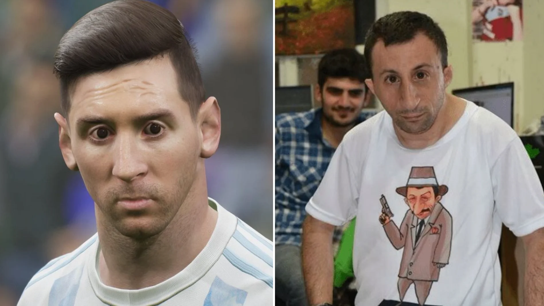 Los mejores memes del videojuego eFootball 2022 por las caras de Messi o Cristiano Ronaldo