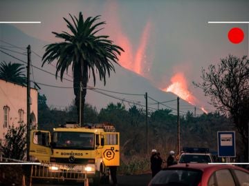 El avance de la lava en directo